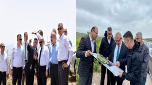 استمرار أعمال مشروع البنية التحتية الفنية لمدينة TDIOSB Gönen 