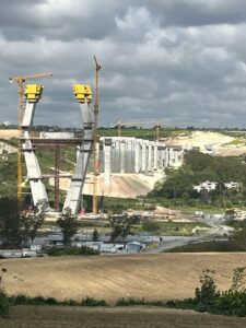 زيارة رئيس شركة QM الاستاذ ناصر المطري لأراضي القناة ومشروع الجسر الأول بمدينة اسطنبول الجديدة